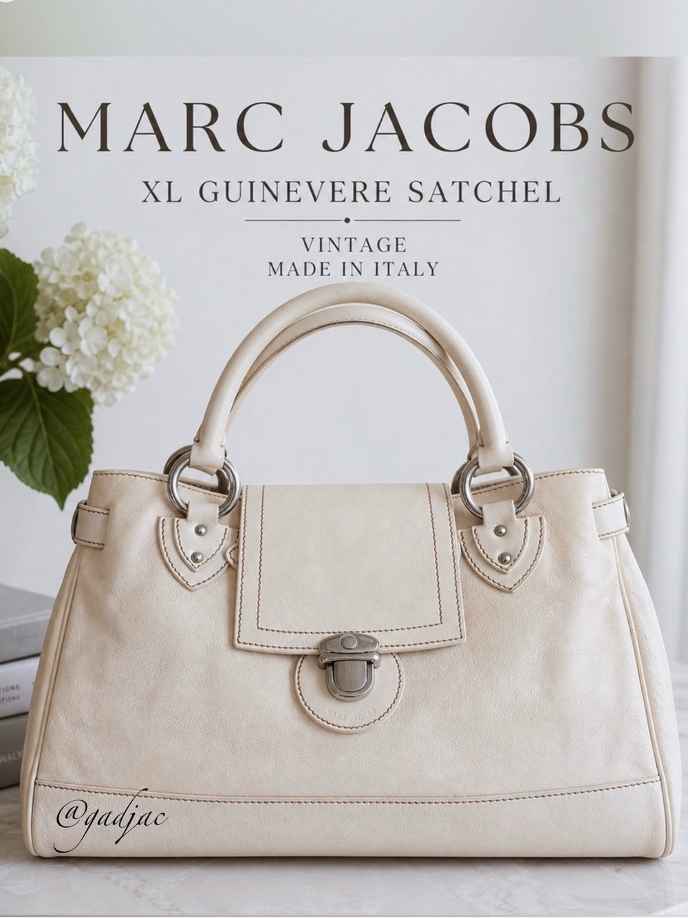 Marc Jacobs Vintage XL Guinevere Satchel